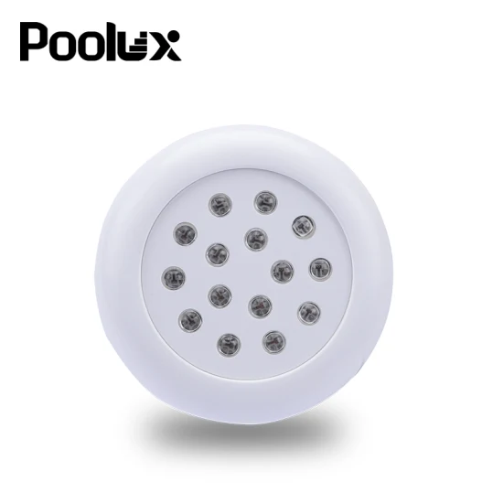 2022 nuove luci subacquee per piscina a LED ad alta potenza montate a parete per PC Slim Light 13mm riempite di resina